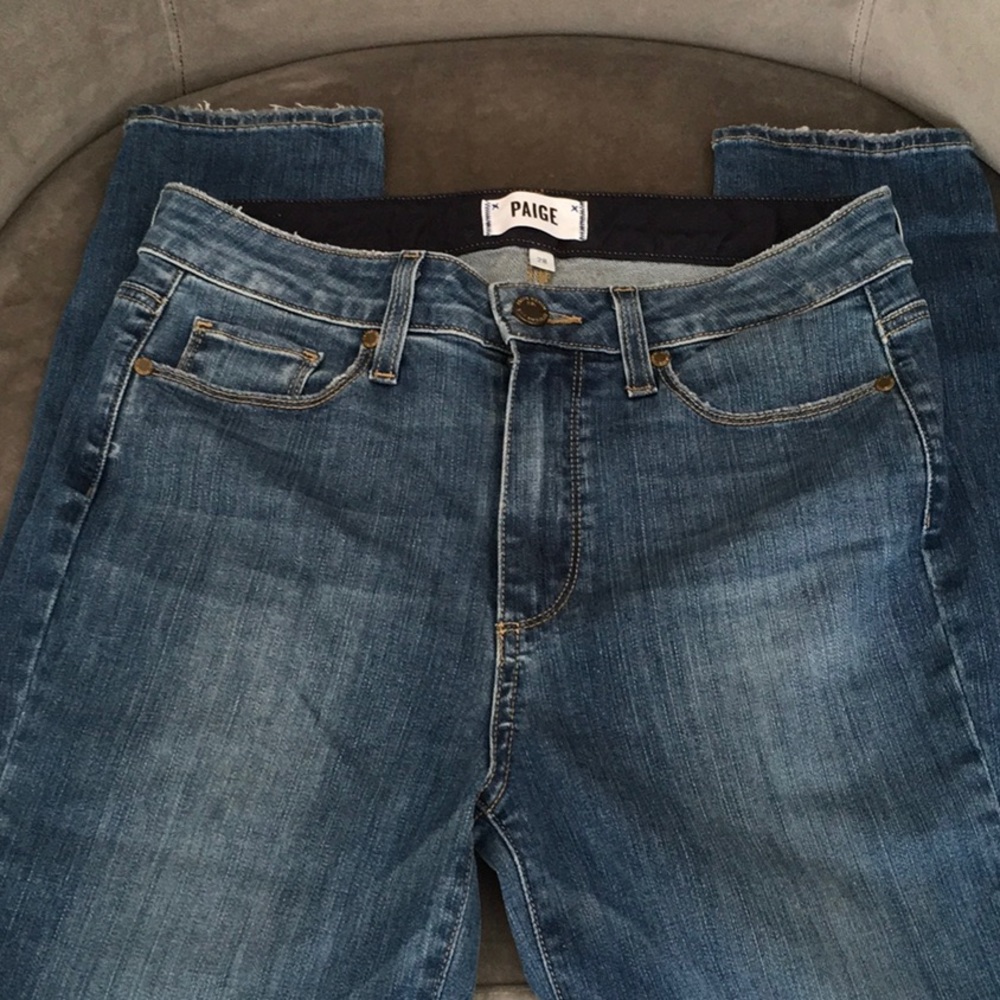PAIGE Denim “Hoxton Ankle” Jeans Size 28.